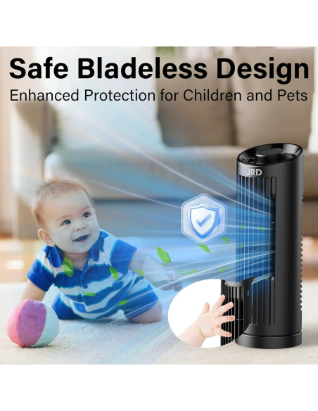 Ventilador de Torre JRD FTS005 de 33 cm Oscilante 3 Velocidades Ventilador de Torre JRD FTS005 de 33 cm Oscilante 3 Velocidades