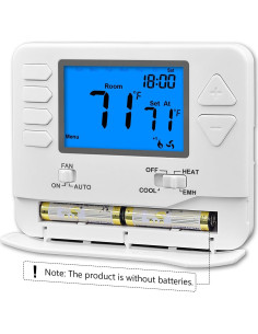 Termostato Suuwer S721 Bomba de Calor No Programable 2H/1C 2
