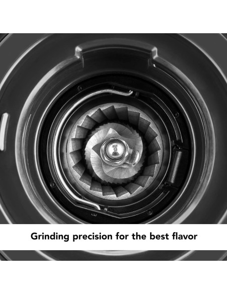 Molino de Café KitchenAid KCG8433 Negro Mate 283g