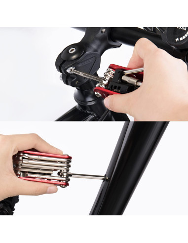 Kit de Herramientas 14 en 1 WOTOW para Bicicleta con Bolsa