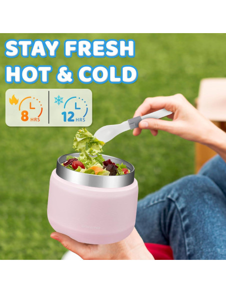 Termo Aislado para Comida 9oz DIGJUPER Sirena con Bolsa