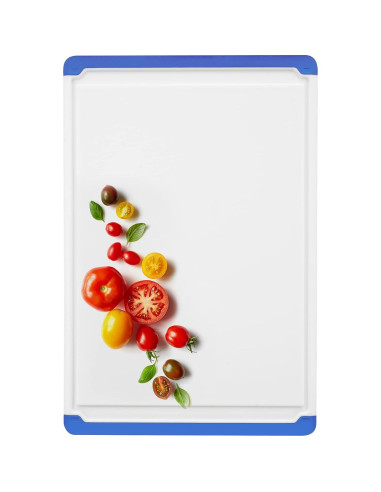 Tabla de Cortar Grande Belwares Azul Antideslizante 45x30 cm