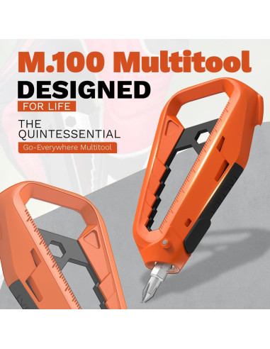 Multiherramienta TACTICA M.100 17 en 1 Acero Inoxidable Ligera