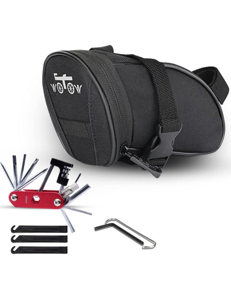 Kit de Herramientas 14 en 1 WOTOW para Bicicleta con Bolsa