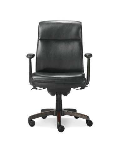 Silla de Oficina Ergonómica La-Z-Boy Dawson Negra Ajustable