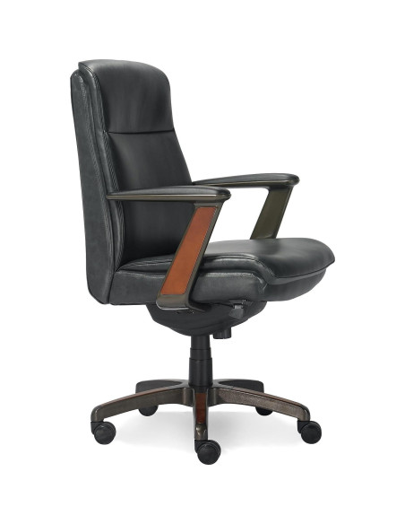 Silla de Oficina Ergonómica La-Z-Boy Dawson Negra Ajustable