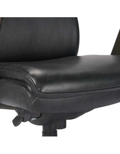 Silla de Oficina Ergonómica La-Z-Boy Dawson Negra Ajustable