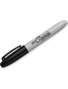 Marcador Permanente Fino Sharpie Negro 1 Unidad 2