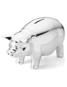 Alcancía Clásica Reed & Barton 894412 Cerdito Metálico
