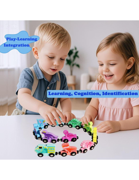 Juego de Tren de Madera Magnético Batsive para Niños 3-12 Años Juego de Tren de Madera Magnético Batsive para Niños 3-12 Años