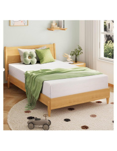 Colchón EGOHOME Espuma Viscoelástica 8" Completo Refrigerante