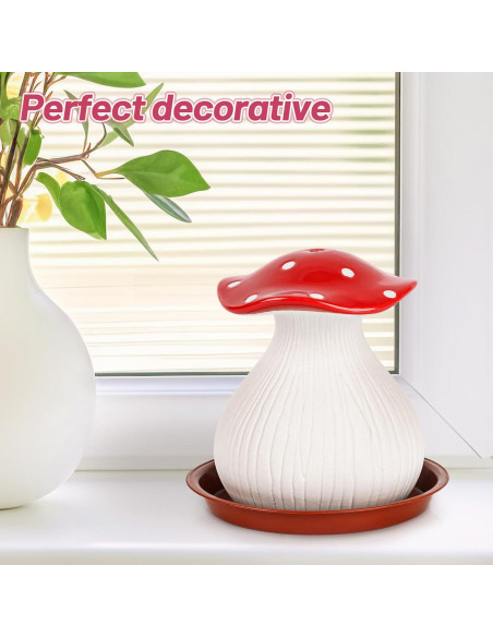 Regadera de Cerámica Flenpptly en Forma de Hongo 0.6 kg