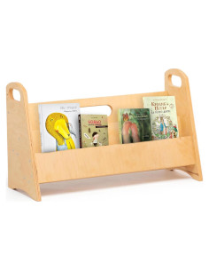 Estantería Montessori WOOD&ROOM para Niños - 2 Estantes 54.6cm