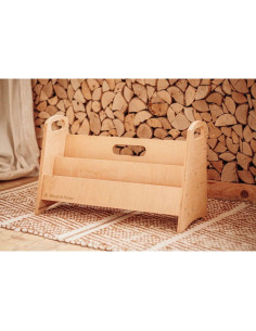 Estantería Montessori WOOD&ROOM para Niños - 2 Estantes 54.6cm 2