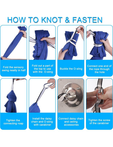 Columpio Sensorial PADIMAT para Niños 279.4x154.9cm Rosa