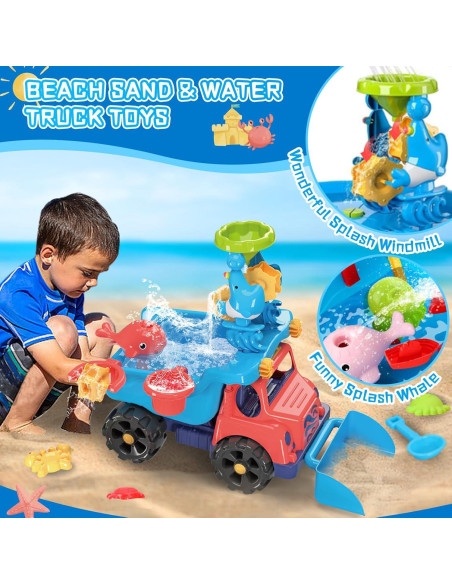 Mesa de Agua Wideland Camión Volquete para Niños 3+ Años