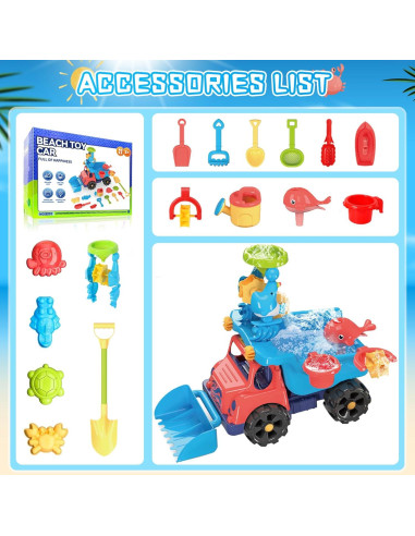 Mesa de Agua Wideland Camión Volquete para Niños 3+ Años