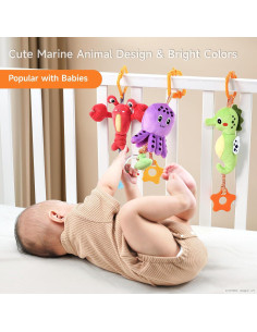 Juguetes Colgantes para Bebés TUMAMA Animales Marinos 0-12 Meses 2