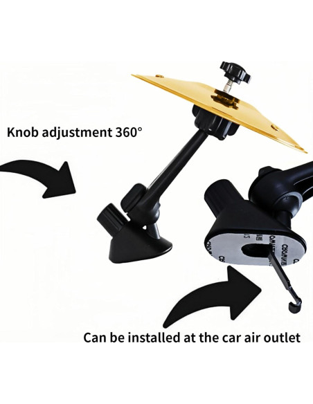 Platillo de Coche Mcnulgur Dorado 14 cm - 2 Piezas