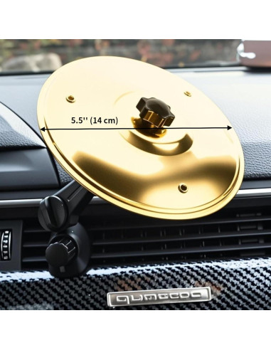 Platillo de Coche Mcnulgur Dorado 14 cm - 2 Piezas