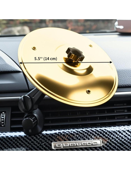 Platillo de Coche Mcnulgur Dorado 14 cm - 2 Piezas