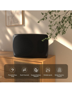 Amplificador Eléctrico Portátil POP10A para Guitarra Acústica 2