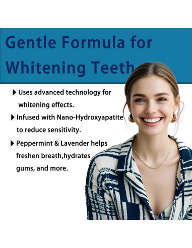 Tiras Blanqueadoras ABYST 16 Ct para Dientes Sensibles