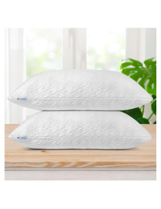 Almohada viscoelástica ajustable Elif Home Goods Queen