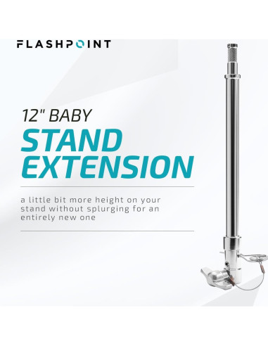 Extensión de Soporte Baby 30 cm Flashpoint - Acero Duradero