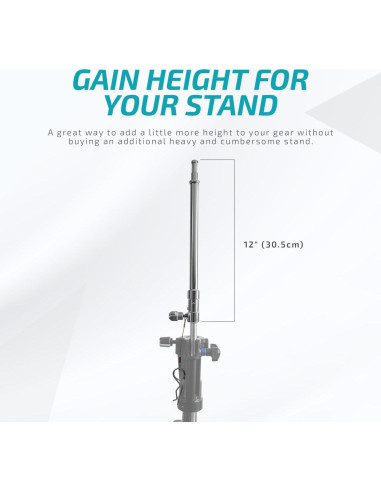 Extensión de Soporte Baby 30 cm Flashpoint - Acero Duradero