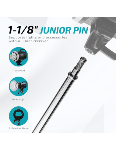 Extensión de Soporte Baby 30 cm Flashpoint - Acero Duradero