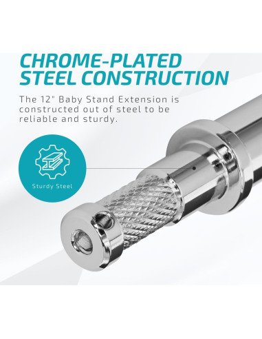 Extensión de Soporte Baby 30 cm Flashpoint - Acero Duradero