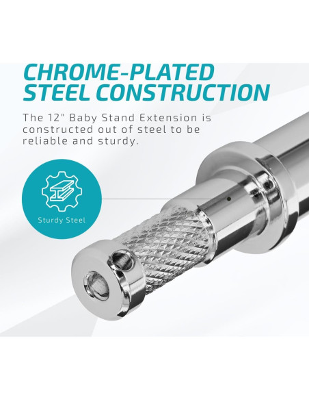 Extensión de Soporte Baby 30 cm Flashpoint - Acero Duradero