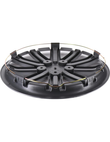 Paquete de 4 Cubiertas de Rueda 15" Plata-Cromo Accesorios Personalizados