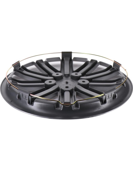 Paquete de 4 Cubiertas de Rueda 15" Plata-Cromo Accesorios Personalizados