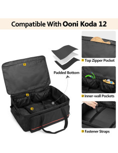 Bolsa de Transporte HODRANT para Horno de Pizza Ooni Koda 12 2