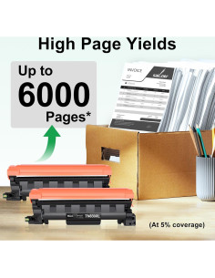 Cartucho de Tóner SAILNER TN830XL Negro Compatible 6000 Páginas 2