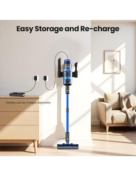 Aspiradora Inalámbrica BonePone V25 680W 60Kpa HEPA 1.5L