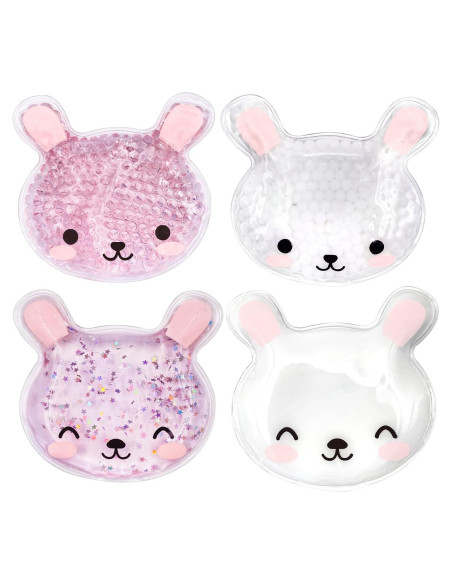 4 Paquetes de Hielo Reutilizables para Niños Herb Life 9.7x8.1 cm