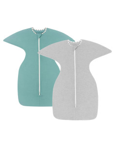 Sacos de Sueño Aomloge PuppyPaws 2-Pack 6-9 Meses Verde