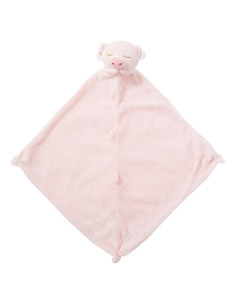 Manta de Viaje Angel Dear Cerdito Rosa 33x33cm Poliester