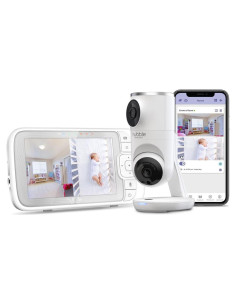 Monitor de Bebé Inteligente Hubble Connected Dual Vision HD 5"
