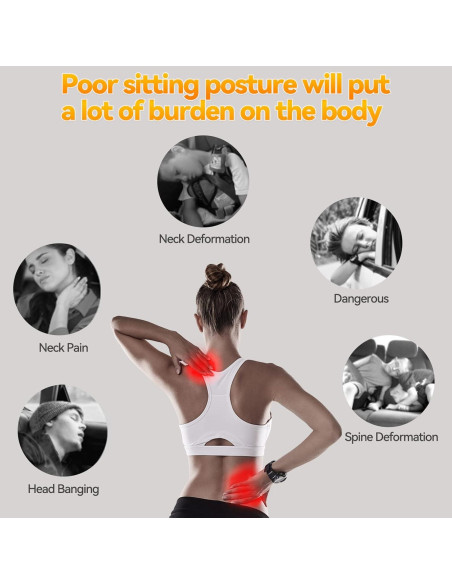 Almohada Reposacabezas Ajustable para Coche Niños 360 Almohada Reposacabezas Ajustable para Coche Niños 360