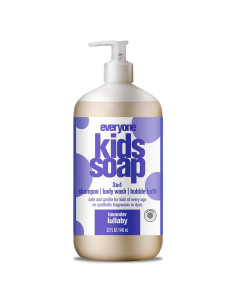 Jabón para Niños Everyone 3 en 1 Lavanda 0.95L Champú Gel