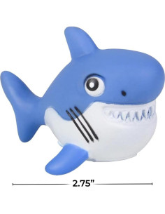 Tiburones de goma lanzadores de agua Rhode Island Novelty - 12 unidades 2