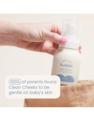 Limpiador Espumoso Clean Cheeks para Bebés 190g Sin Enjuague