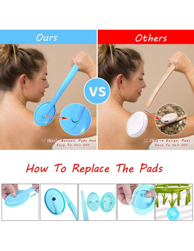 Aplicador de Loción para Espalda Eyxformula - Mango Largo 37.1 cm