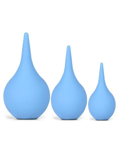 Paquete de 3 Jeringas de Bulbo Canumer para Oídos 27ml 65ml 90ml