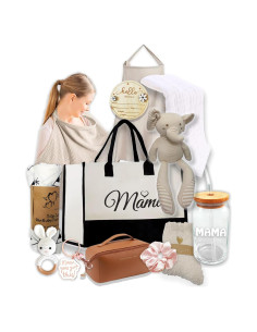 Canasta de Regalo para Mamá y Bebé - Essentials para Nuevas Mamás