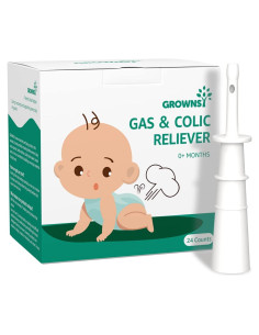 Aliviador de Gas y Cólico para Bebés GROWNSY 24pcs
